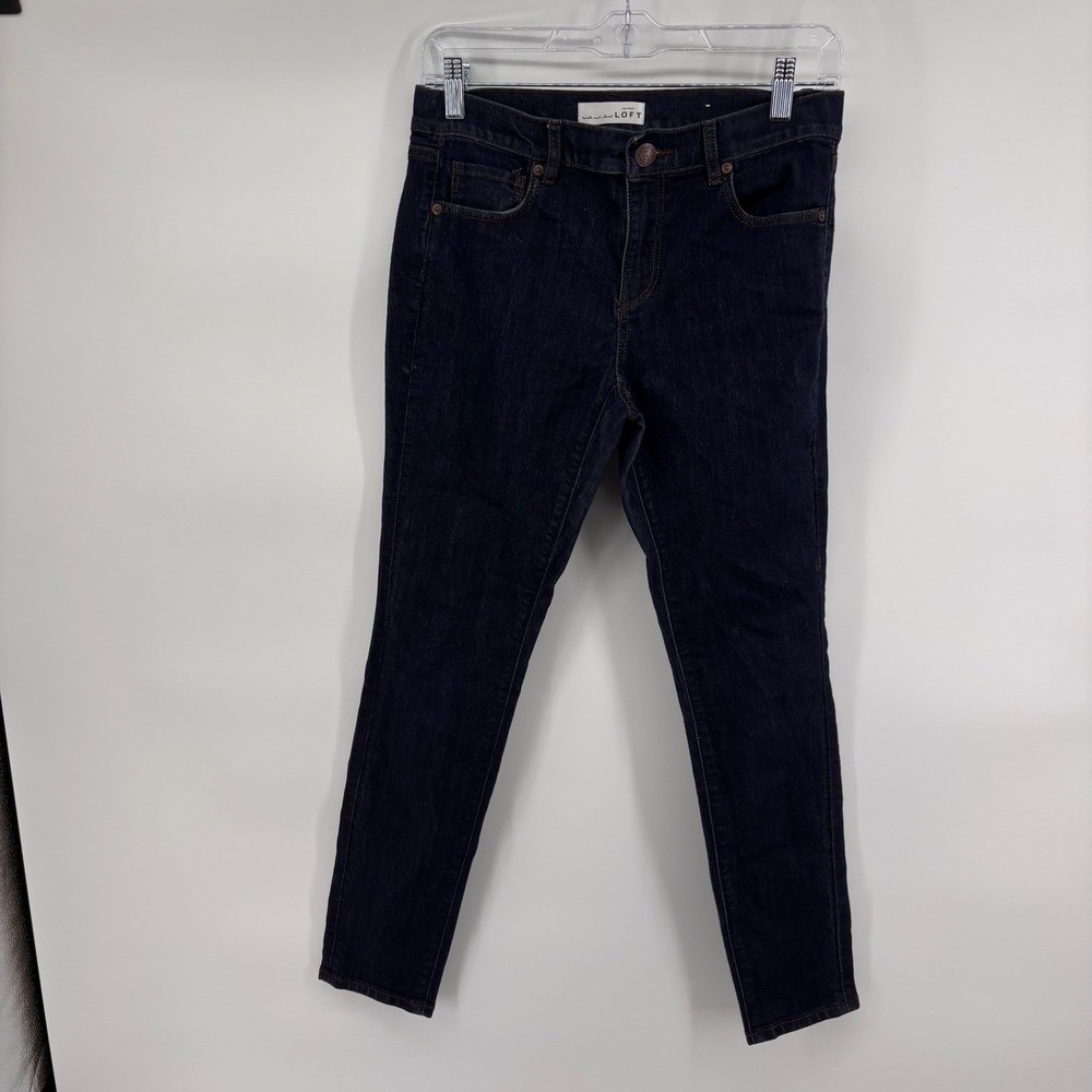 LOFT Modern Skinny Dark Wash Denim Jeans Womens Size 27/4